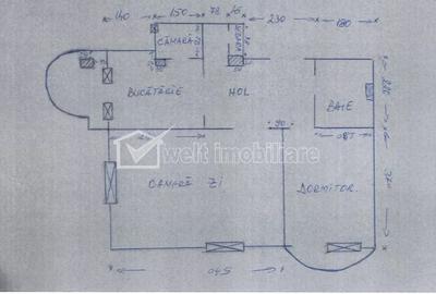 Apartament cu 2 camere decomandat în Mărăști