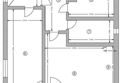 Casă individuală cu 8 camere cu Canalizare în Zorilor - 6