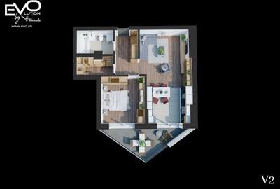 Apartament cu 2 camere semidecomandat în Șelimbăr - 9