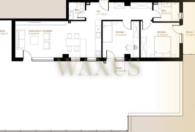 Apartament cu 4 camere semidecomandat în Florești - 6