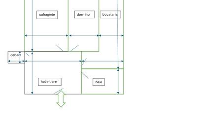 Apartament cu 2 camere decomandat în Unirii - 5