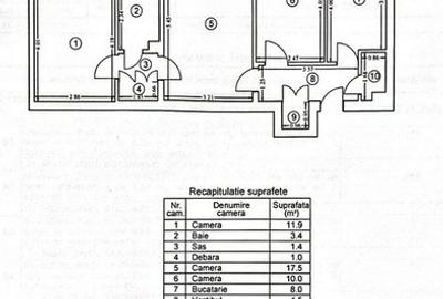 Ferdinand,Metrou,bl.reabilitat,Amenajat,2 bai,Liber - 9