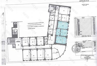 Spatiu in cladire de birouri / zona Universitate / 3 camere - 80mp / - 1