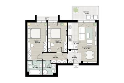 Apartament 3 camere cu o vedere superba la lac -Lebada - BlackFriday by the lake - 2