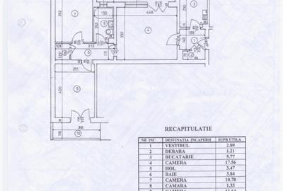 Apartament de 3 camere, 70 de mp, zona Alexandru Obregia - 1