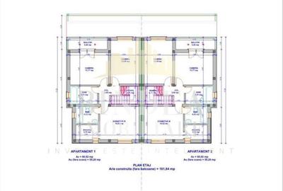 Duplex Giarmata Vii P+ 1,  4 dormitoare- 120mp utili - 5