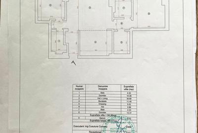 Central-Podul de fier, Ap 3 cam 94 mp, etaj 4/6, mobilat, DRESSING, loc de parca - 8