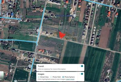 Teren intravilan 5.450 mp - Strada Castanilor, Ciorogârla - zonă rezidențială în - 1