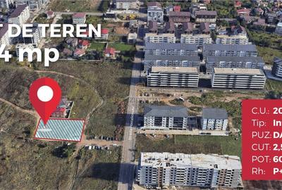 Teren Construcții intravilan de 934 mp, în Metalurgiei - 2