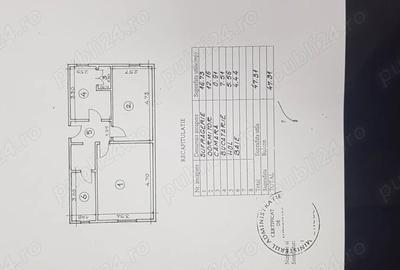 Apartament cu 2 camere decomandat în Central
