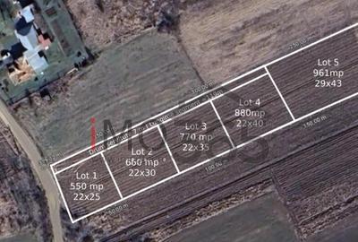 Teren intravilan loturi Parvu Rosu 500 mp - aproape de Pites - 3