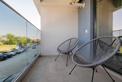 Apartament 2 camere, Mamaia Central | Vedere frontala la lac | Terasa 13,5 mp - 20