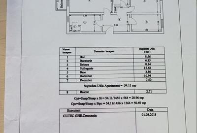 Apartament cu 3 camere decomandat în Central
