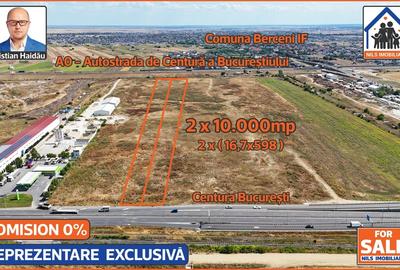 Ilfov Teren 20k mp intravilan situat intre centura si A0 - Berceni IF - 3