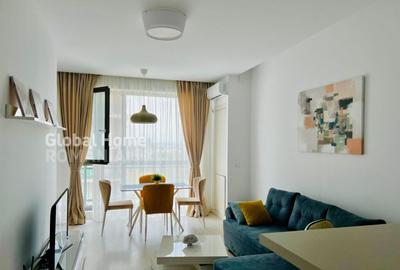 Apartament cu 2 camere semidecomandat, mobilat în Central