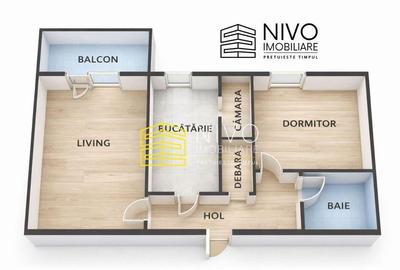 Apartament 2 camere Tg. Mure? Unirii Str. B?... - 3