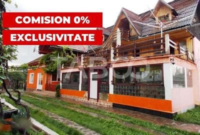 Pensiune la cheie 13 camere  15 locuri parcare si teren 3000 mp