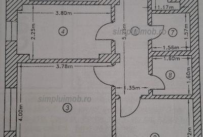 Apartament cu 3 camere decomandat în Titan - 1