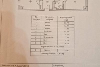 Vedere frontal la mare, 3 camere decomandate. - 18