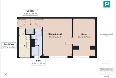 Apartament cu 2 camere, mobilat în Rogerius - 2
