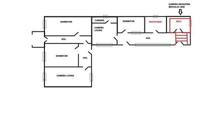 Casă cu 3 camere în Costești - 2