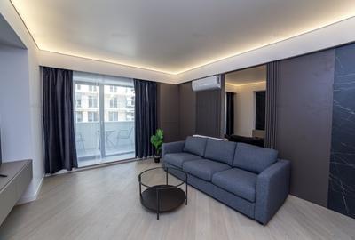 Apartament cu 2 camere semidecomandat, mobilat în Pipera