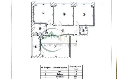Apartament cu 3 camere decomandat în Central - 13