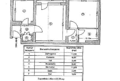 Apartament cu 2 camere semidecomandat, mobilat în Astra
