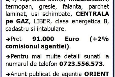 Tomis 3, Boema, apartament 3 camere, etaj 1, gaze, vanzari Constanta - 9