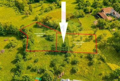 Teren de 1000 mp, în Bran - 2