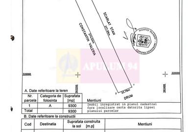 Teren 14300mp com.Gradinari - 3