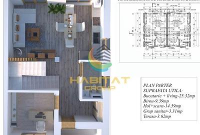 Duplex cu 6 camere cu Canalizare în Nord-Est - 5