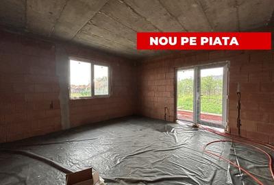 Casa individuala, 4 camere, 2 bai, 110 mp utili, 408mp teren in Utvin