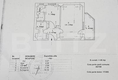 Garsoniera spa?ioasa, etaj 1 Sagricom, Targovi?te! - 1