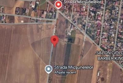 De vanzare teren intravilan 4000 mp deschidere 150 m Fundulea - 2