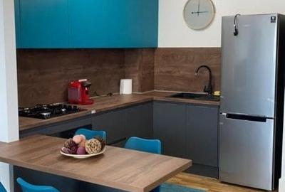 Apartament cu 2 camere semidecomandat, mobilat în Barbu Văcărescu