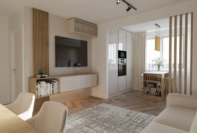 Metrou Berceni  - Studio transformabil in 2 cam 50 mp in constructie