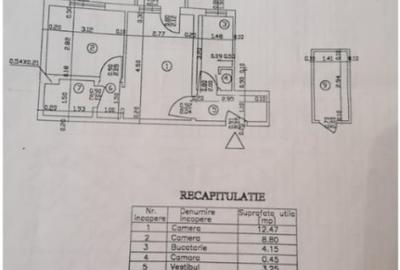 2 Camere | Militari- Moinesti | Balcon+Boxa | Nerenovat - 1