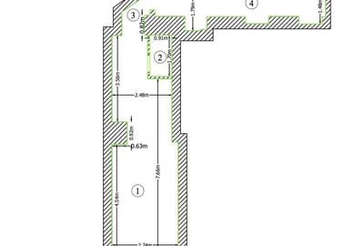 Centrul Vechi, spatiu comercial 34mp Str. Smardan, comision 0%! - 6
