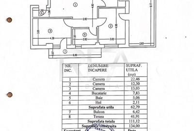 3 camere plus terasa de 41mp bloc nou zona andronache - 14