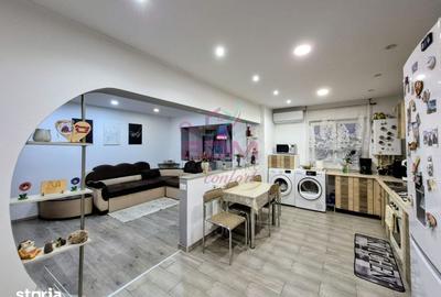 Apartament cu 3 camere semidecomandat în Central