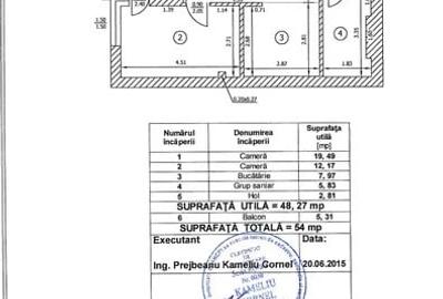 Apartament cu 2 camere semidecomandat, mobilat în Aviației - 7