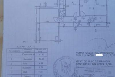 Apartament cu 2 camere decomandat în Central