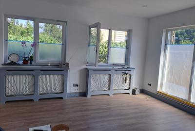 CASA NOUA PE UN NIVEL CU DOUA DORMITOARE,DOUA BAI,LIVING SI BUCATARIE