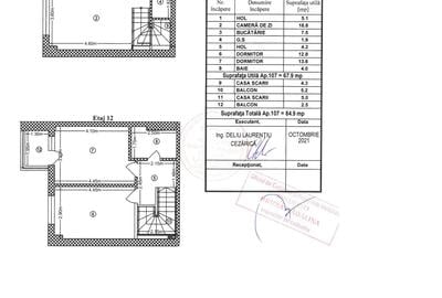 Penthouse cu 3 camere decomandat în Parcul Carol - 2