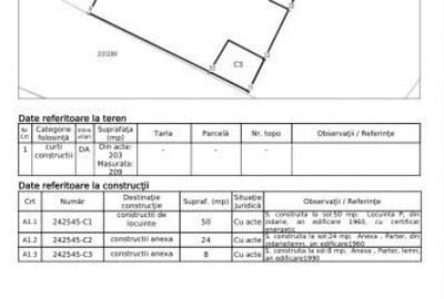 Casă cu 2 camere cu Canalizare în Tei - 2
