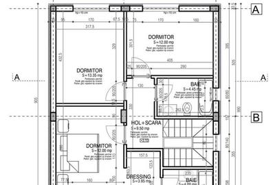 Casă individuală cu 4 camere cu Teren 290 Mp în Central - 6