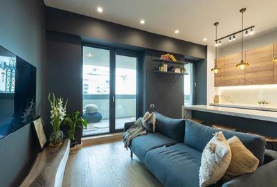 Apartament cu 2 camere semidecomandat, mobilat în Aviației