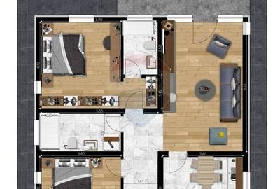 VILA SMART - Casa individulala, noua, 3 camere, teren 467mp - 3