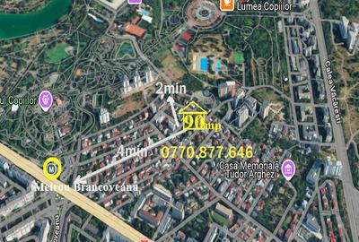 PROPRIETAR. LUX ap.2c=90mp Oraselul Copiilor Metrou Parc;Mobilat+ Boxa Garaj2008 - 11